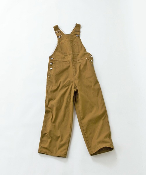 PAR ICI(パーリッシィ)の「デニム/ダック オーバーオール(サロペット/オーバーオール・レディース・ネイビー/ブラウン・FREE)」の14枚目の写真