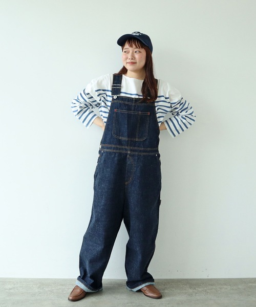 デニム/ダック オーバーオール（サロペット/オーバーオール）｜PAR ICI