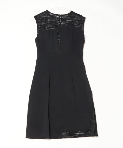 CoSTUME NATIONAL（コスチュームナショナル）の「【PH1】【CoSTUME NATIONAL】BLACK SLEEVELESS ONEPIECE（ワンピース・レディース・ブラック・36）」の2枚目の写真