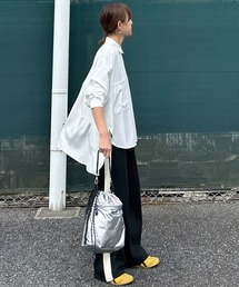 CORNERS by KR | 【CORNERS by KR】バックロングルーズシャツ(シャツ/ブラウス)