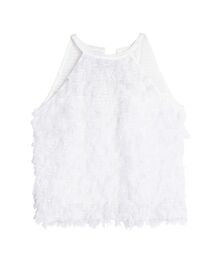 CALNAMUR | FRINGE AMERICAN SLEEVE BLOUSE/フリンジアメリカンスリーブブラウス(シャツ/ブラウス)