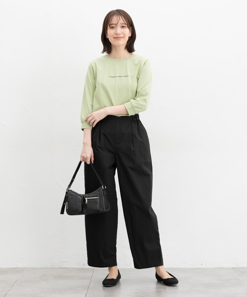 Honeys(ハニーズ)の「イージーカーブパンツ(その他パンツ・レディース・カーキ/ブラック/ダークベージュ・L/LL/M/S)」の4枚目の写真