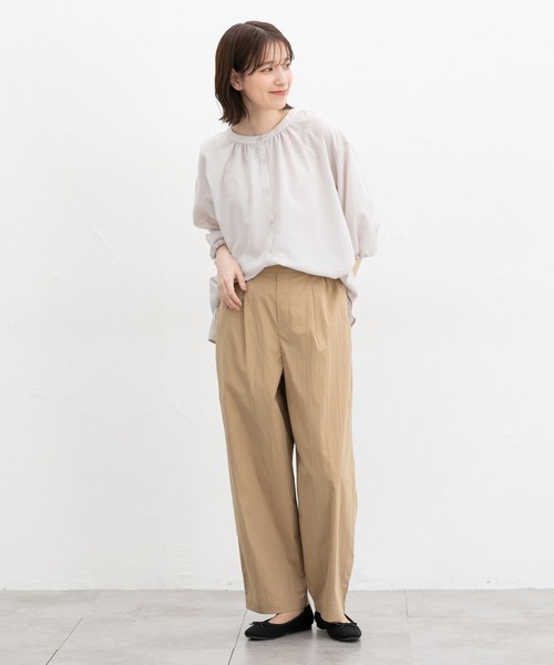 Honeys(ハニーズ)の「イージーカーブパンツ(その他パンツ・レディース・カーキ/ブラック/ダークベージュ・L/LL/M/S)」の10枚目の写真
