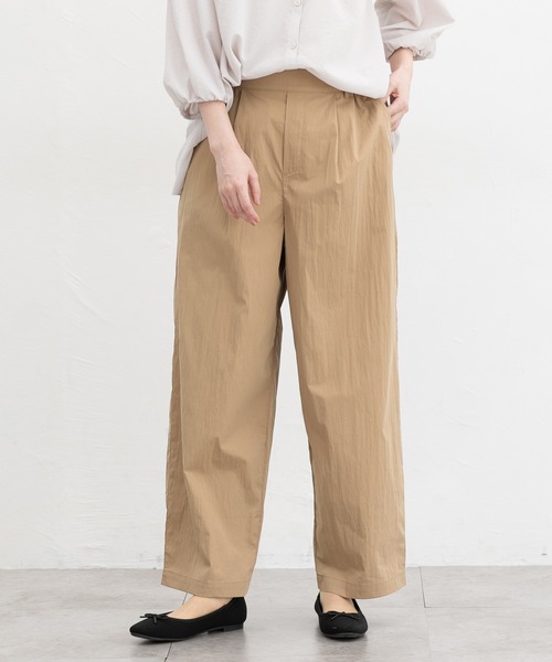 Honeys(ハニーズ)の「イージーカーブパンツ(その他パンツ・レディース・カーキ/ブラック/ダークベージュ・L/LL/M/S)」の12枚目の写真