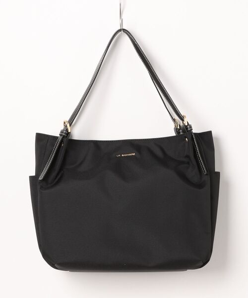 LA BAGAGERIE(ラバガジェリー)の「ポリエステルキャンバス A4トート(トートバッグ・レディース・グレー/ブラック/アイボリー/ネイビー/ブラウン/ワイン・FREE)」の14枚目の写真