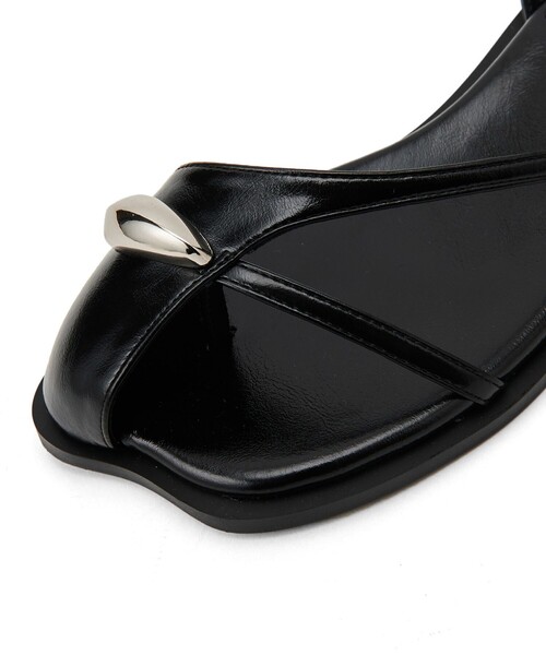 SY UNITED ARROWS（シーユナイテッドアローズ）の「＜SY＞サムカバー サンダル30●↑（サンダル・レディース・シルバー/ライトブルー/ブラック・23.5cm/23cm/22.5cm/22cm/25cm/24.5cm/24cm）」の10枚目の写真