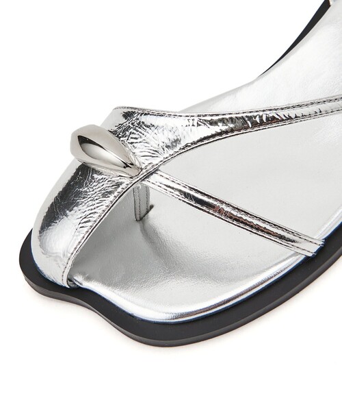 SY UNITED ARROWS（シーユナイテッドアローズ）の「＜SY＞サムカバー サンダル30●↑（サンダル・レディース・シルバー/ライトブルー/ブラック・23.5cm/23cm/22.5cm/22cm/25cm/24.5cm/24cm）」の13枚目の写真