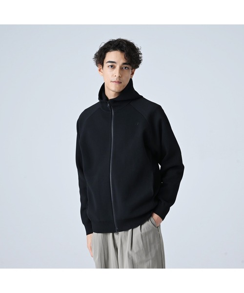 New Balance フード付きセーター サイズ7 黒 セール】MET24 Knit Zip Up Hoodie Jacket（パーカー）｜New