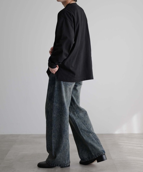 ビンテージライクカーブデニムパンツ（デニムパンツ）｜epnok
