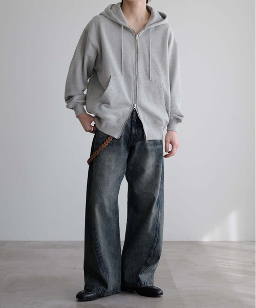 ビンテージライクカーブデニムパンツ（デニムパンツ）｜epnok