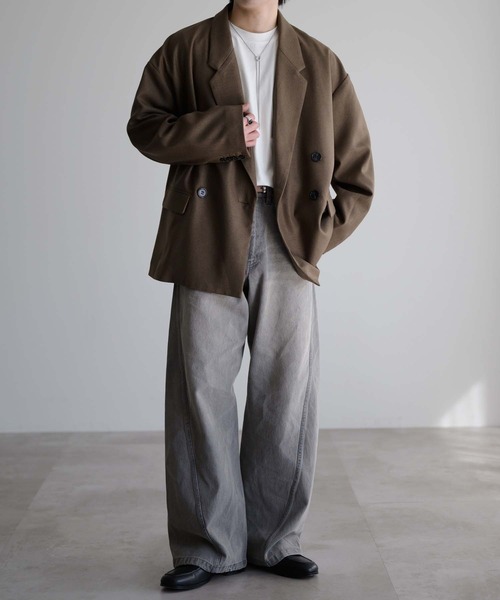 ビンテージライクカーブデニムパンツ（デニムパンツ）｜epnok