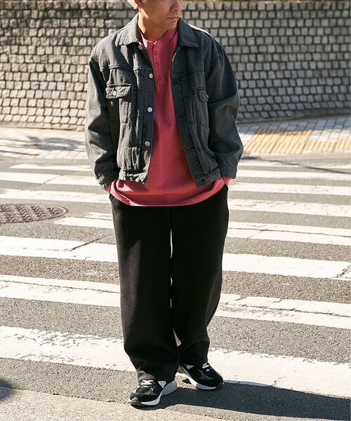 VENCEEXCHANGE(ヴァンスエクスチェンジ)の「デニムGジャン(ブルゾン・メンズ・ダークグレー/ブルー/ブラック・M/L)」の12枚目の写真