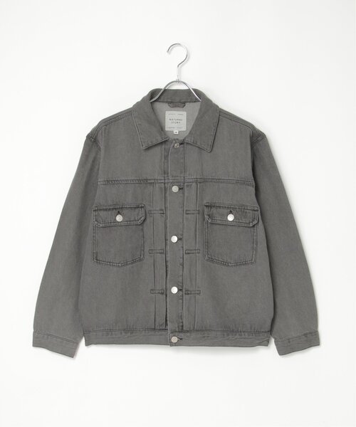 VENCEEXCHANGE(ヴァンスエクスチェンジ)の「デニムGジャン(ブルゾン・メンズ・ダークグレー/ブルー/ブラック・M/L)」の15枚目の写真