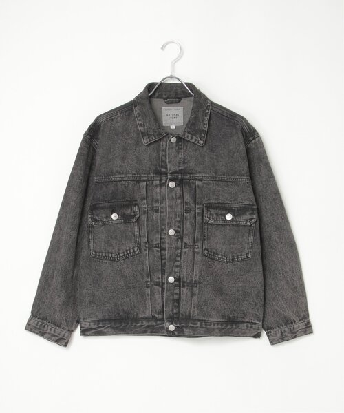 VENCEEXCHANGE(ヴァンスエクスチェンジ)の「デニムGジャン(ブルゾン・メンズ・ダークグレー/ブルー/ブラック・M/L)」の16枚目の写真