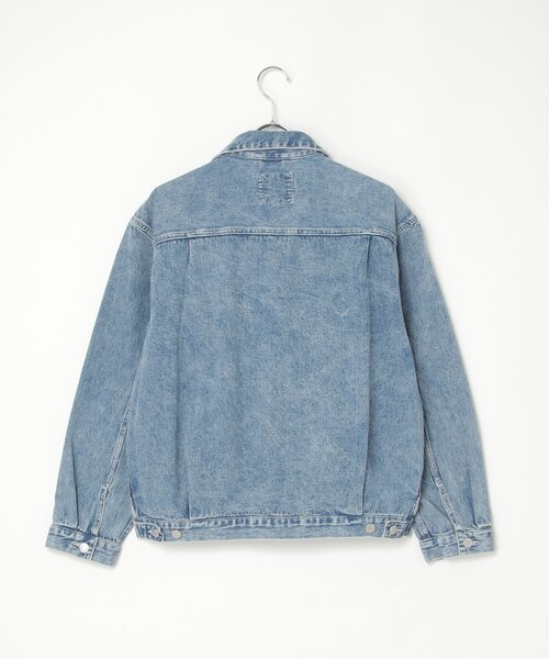 VENCEEXCHANGE(ヴァンスエクスチェンジ)の「デニムGジャン(ブルゾン・メンズ・ダークグレー/ブルー/ブラック・M/L)」の18枚目の写真