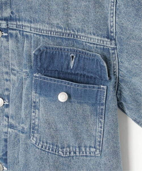 VENCEEXCHANGE(ヴァンスエクスチェンジ)の「デニムGジャン(ブルゾン・メンズ・ダークグレー/ブルー/ブラック・M/L)」の22枚目の写真