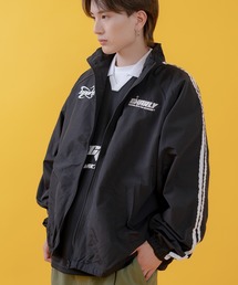 袖ライン ラグラン ナイロンブルゾン