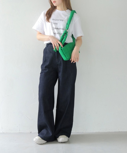 HER CLOSET(ハークローゼット)の「【shemoshelly】カラーキルディングショルダーバック(ショルダーバッグ・レディース・ブラック/ブルー/グリーン・FREE)」の10枚目の写真