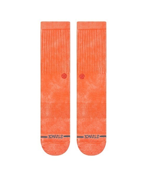 STANCE(スタンス)の「STANCE/スタンス ソックス ICON DYED CREW A556A25IDC(ソックス/靴下・メンズ・コーラル/グレイッシュブルー/ブラウン・M/L)」の4枚目の写真