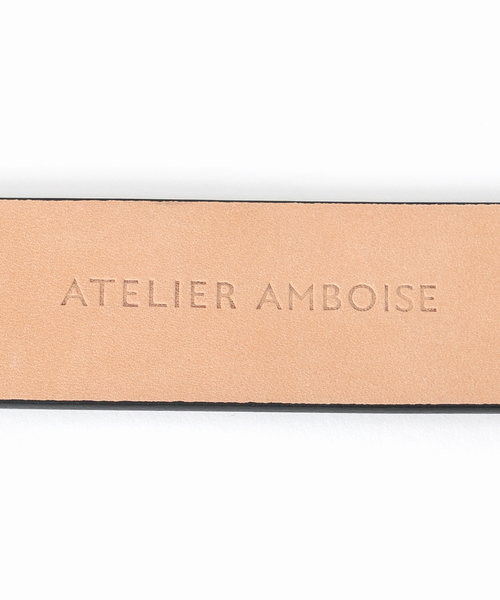 美品⭐︎Noble ATELIER AMBOISE レザーガチャベルト ATELIER AMBOISE/アトリエ アンボワーズ レザーガチャベルト（ベルト