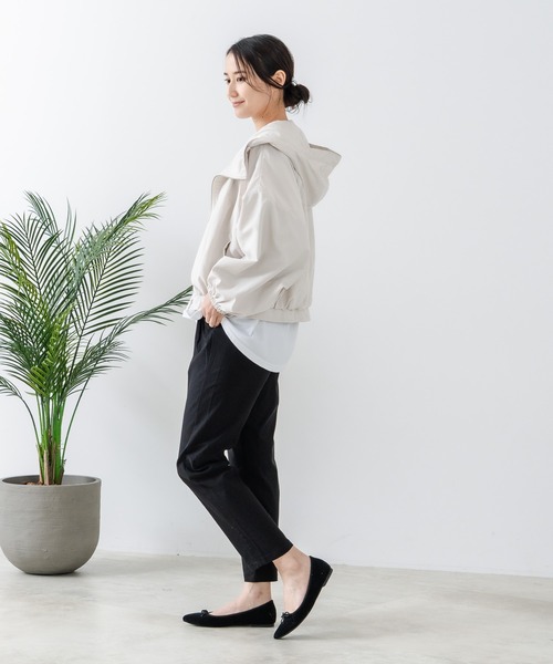 fort point(フォーポイント)の「【FORTPOINT/フォートポイント】スラリータックテーパードパンツ(その他パンツ・レディース・ブラック/ネイビー/アイボリー・MEDIUM/LARGE)」の10枚目の写真