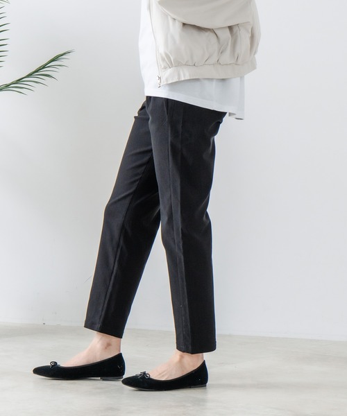 fort point(フォーポイント)の「【FORTPOINT/フォートポイント】スラリータックテーパードパンツ(その他パンツ・レディース・ブラック/ネイビー/アイボリー・MEDIUM/LARGE)」の15枚目の写真