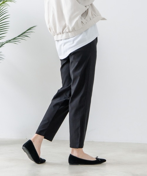 fort point(フォーポイント)の「【FORTPOINT/フォートポイント】スラリータックテーパードパンツ(その他パンツ・レディース・ブラック/ネイビー/アイボリー・MEDIUM/LARGE)」の17枚目の写真