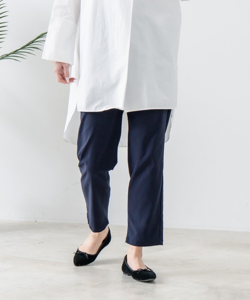 fort point(フォーポイント)の「【FORTPOINT/フォートポイント】スラリータックテーパードパンツ(その他パンツ・レディース・ブラック/ネイビー/アイボリー・MEDIUM/LARGE)」の20枚目の写真