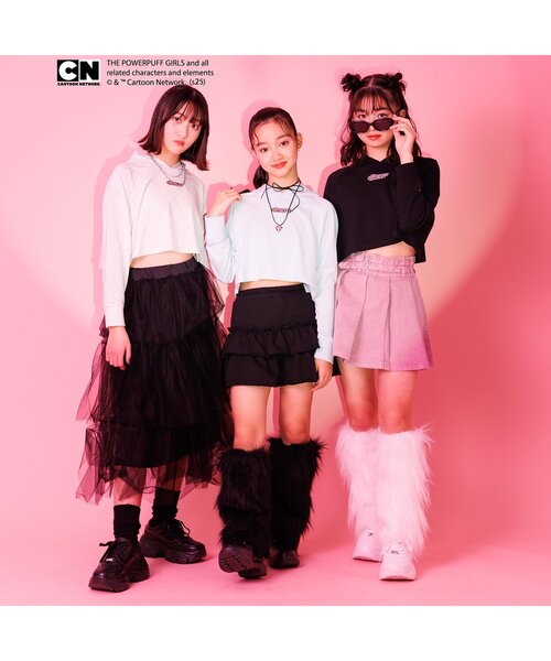 algy（アルジー）の「２WAYチュールロングスカート（スカート・キッズ・オフホワイト/ブラック/ピンク・XX-SMALL/X-SMALL/MEDIUM/SMALL）」の6枚目の写真