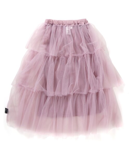 algy（アルジー）の「２WAYチュールロングスカート（スカート・キッズ・オフホワイト/ブラック/ピンク・XX-SMALL/X-SMALL/MEDIUM/SMALL）」の16枚目の写真