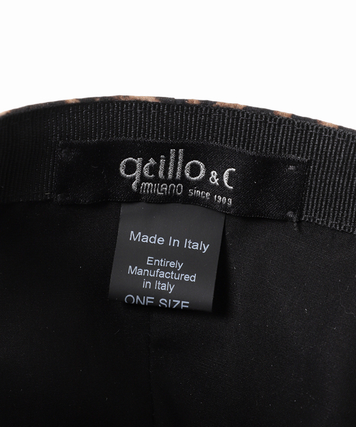 GRILLO（グリーロ）の「【GRILLO/グリーロ】レオパード柄キャップ（キャップ・レディース・ブラウン・57）」の11枚目の写真