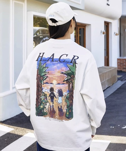 セール】バックプリントロンTEE オーバーサイズ ユニセックス