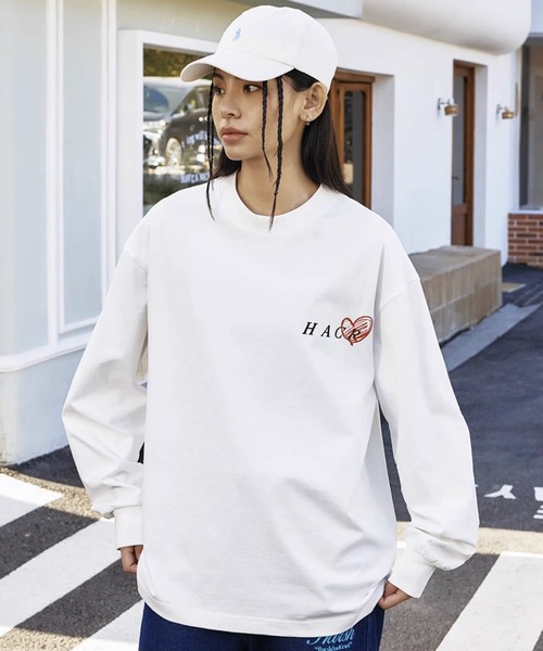バックプリントロンTEE オーバーサイズ ユニセックス HC25S2TP08