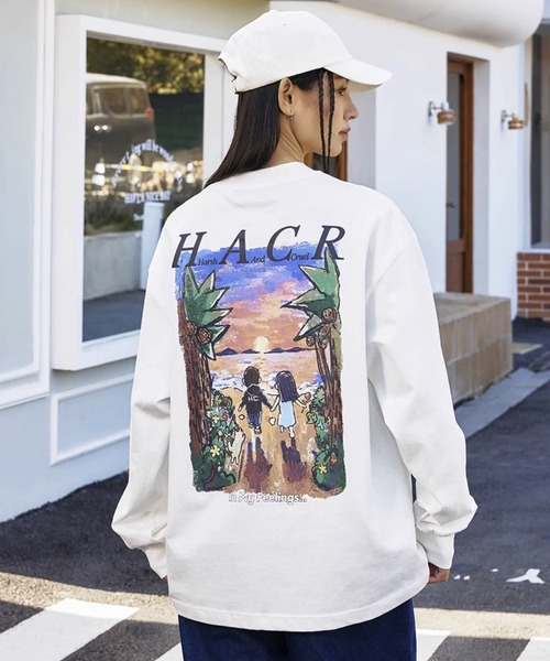 セール】バックプリントロンTEE オーバーサイズ ユニセックス