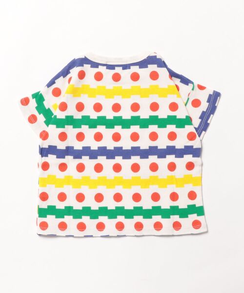 BOBO CHOSES(ボボショーズ)の「Geometric all over waffle T-sh(Tシャツ/カットソー・キッズ・ドット・100/110/120/130/140)」の7枚目の写真