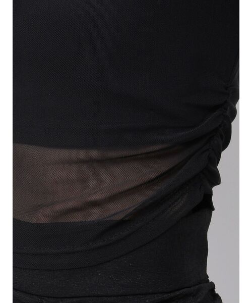 EATME（イートミー）の「ギャザーオフショルTOP（Tシャツ/カットソー・レディース・ライトブルー/ブラック/アイボリー・FREE）」の7枚目の写真