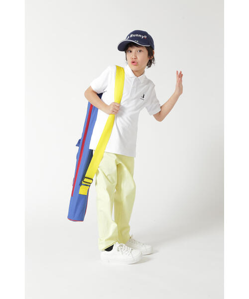 新品★ Jackbunny⛳️ソロテックスドライカノコ ストレッチパンツ(2)白 ストレッチツイル TEEさし付きパンツ | Jack Bunny!!（ジャック