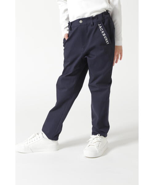 JACK BUNNY ネイビー ロゴパンツ サイズ4 Dickies】T/Cツイルストレッチ ロングパンツ | Jack Bunny