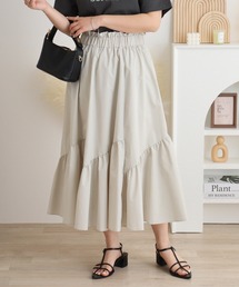 EGLANTINE アシンメトリーギャザースカート