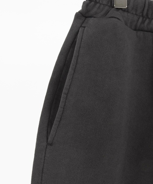 ADAM PATEK(アダムパテック)の「【ADAMPATEK/アダムパテック】pigment dyeing sarouel short pants/ピグメント染めスウェットサルエルショートパンツ(その他パンツ・レディース・パープル/ブラック・2/1)」の8枚目の写真