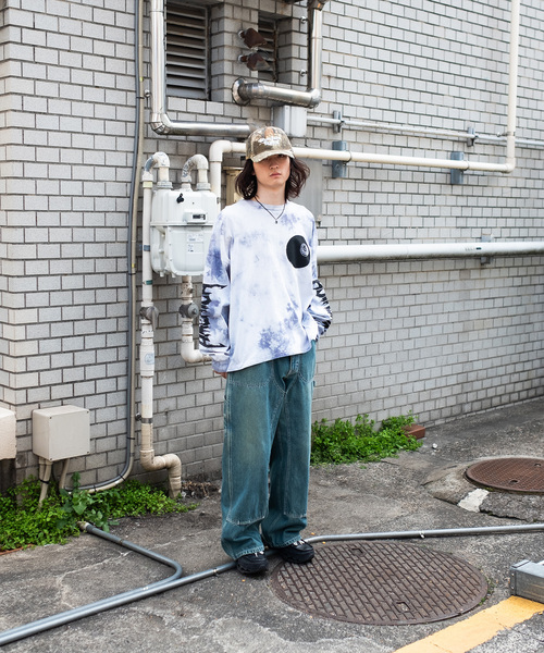 Lee（リー）の「Lee / リー DOUBLEKNEE WIDE PAINTER（その他パンツ・メンズ・ブラック/グリーン・LARGE/MEDIUM）」の14枚目の写真