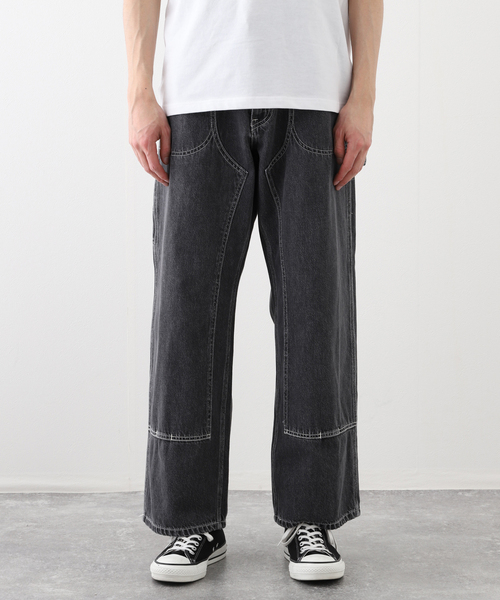 Lee（リー）の「Lee / リー DOUBLEKNEE WIDE PAINTER（その他パンツ・メンズ・ブラック/グリーン・LARGE/MEDIUM）」の18枚目の写真