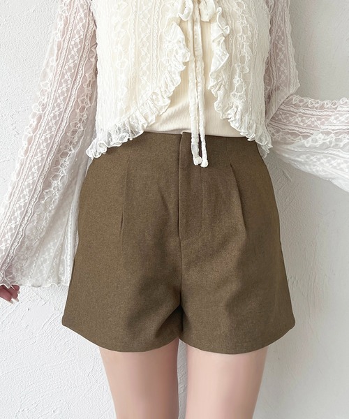 apres jour（アプレジュール）の「アソートハイウエストショートパンツ（その他パンツ・レディース・パープル系その他/ブラウン系その他/ブラック/ピンク系その他・フリー/X-LARGE）」の2枚目の写真