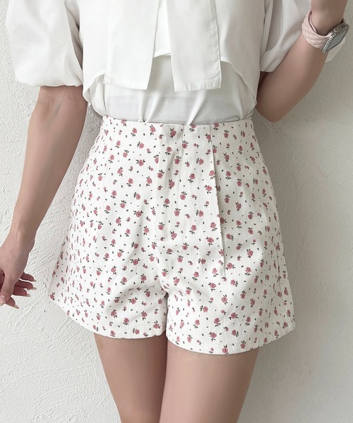 apres jour（アプレジュール）の「アソートハイウエストショートパンツ（その他パンツ・レディース・パープル系その他/ブラウン系その他/ブラック/ピンク系その他・フリー/X-LARGE）」の4枚目の写真