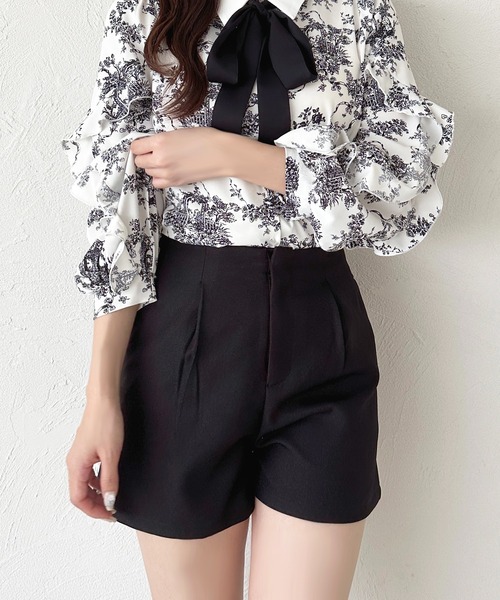 apres jour（アプレジュール）の「アソートハイウエストショートパンツ（その他パンツ・レディース・パープル系その他/ブラウン系その他/ブラック/ピンク系その他・フリー/X-LARGE）」の10枚目の写真