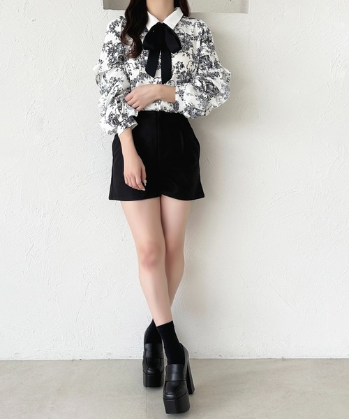 apres jour（アプレジュール）の「アソートハイウエストショートパンツ（その他パンツ・レディース・パープル系その他/ブラウン系その他/ブラック/ピンク系その他・フリー/X-LARGE）」の12枚目の写真