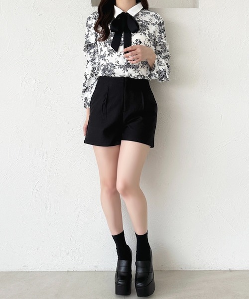 apres jour（アプレジュール）の「アソートハイウエストショートパンツ（その他パンツ・レディース・パープル系その他/ブラウン系その他/ブラック/ピンク系その他・フリー/X-LARGE）」の13枚目の写真