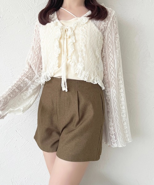 apres jour（アプレジュール）の「アソートハイウエストショートパンツ（その他パンツ・レディース・パープル系その他/ブラウン系その他/ブラック/ピンク系その他・フリー/X-LARGE）」の16枚目の写真