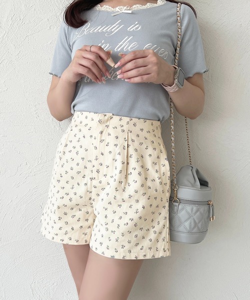 apres jour（アプレジュール）の「アソートハイウエストショートパンツ（その他パンツ・レディース・パープル系その他/ブラウン系その他/ブラック/ピンク系その他・フリー/X-LARGE）」の20枚目の写真