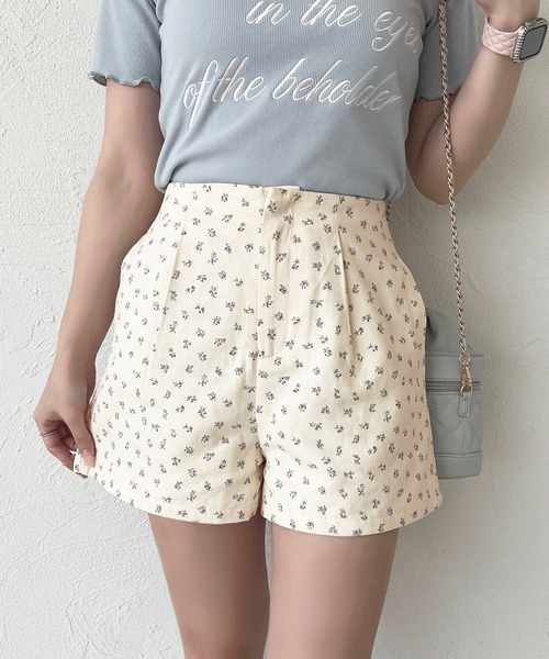 apres jour（アプレジュール）の「アソートハイウエストショートパンツ（その他パンツ・レディース・パープル系その他/ブラウン系その他/ブラック/ピンク系その他・フリー/X-LARGE）」の21枚目の写真